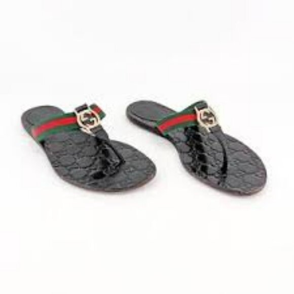 GUCCI SANDALS, 37.5 (US 7.5) - Picture 1 of 4